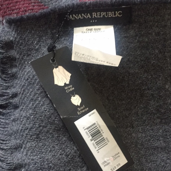 NWT Banana Republic Factory Cape Poncho - Picture 2 of 5